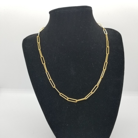Madewell Jewelry - Madewell gold tone open link chain necklace